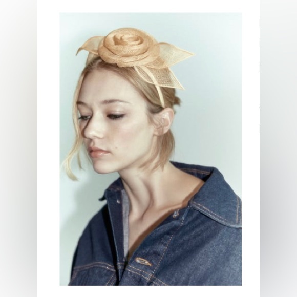 Zara Floral Headpiece Headband - Picture 1 of 4